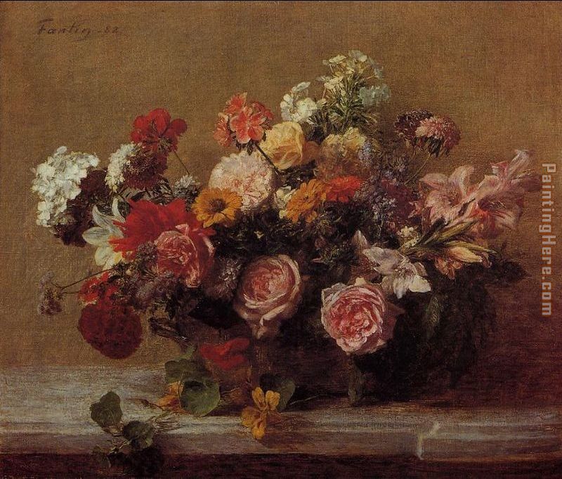 Henri Fantin-Latour Flowers VI